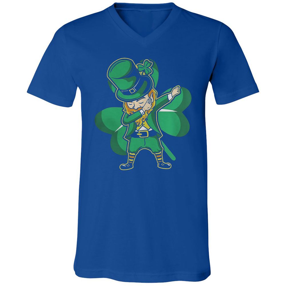 Unisex V-Neck T-Shirt - TC7FTDDD - True Royal - 4