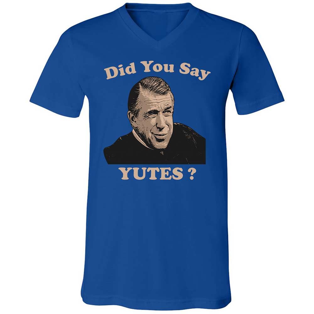 Unisex V-Neck T-Shirt - P692FN77 - True Royal - 4