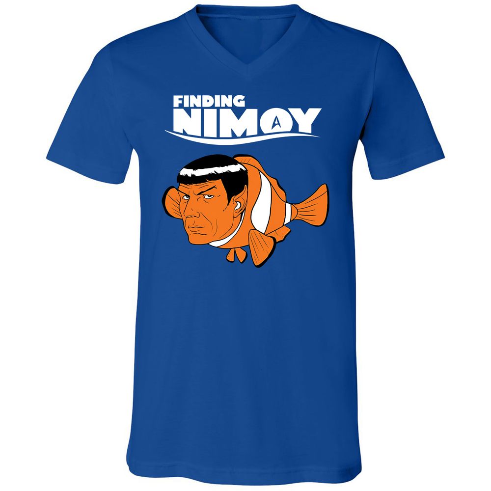 Unisex V-Neck T-Shirt - 3S12RJ3G - True Royal - 4