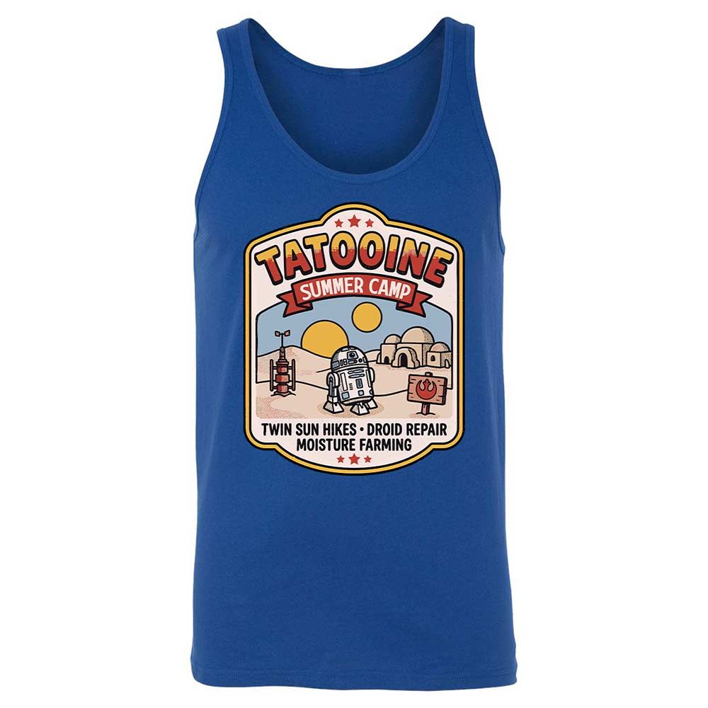 Unisex Jersey Tank - EUBTDXXS - True Royal - 4
