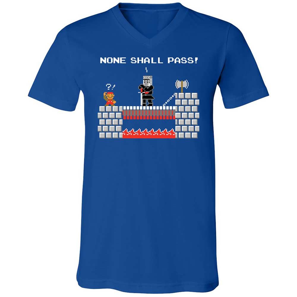 No Plumbers Shall Pass - True Royal - 4