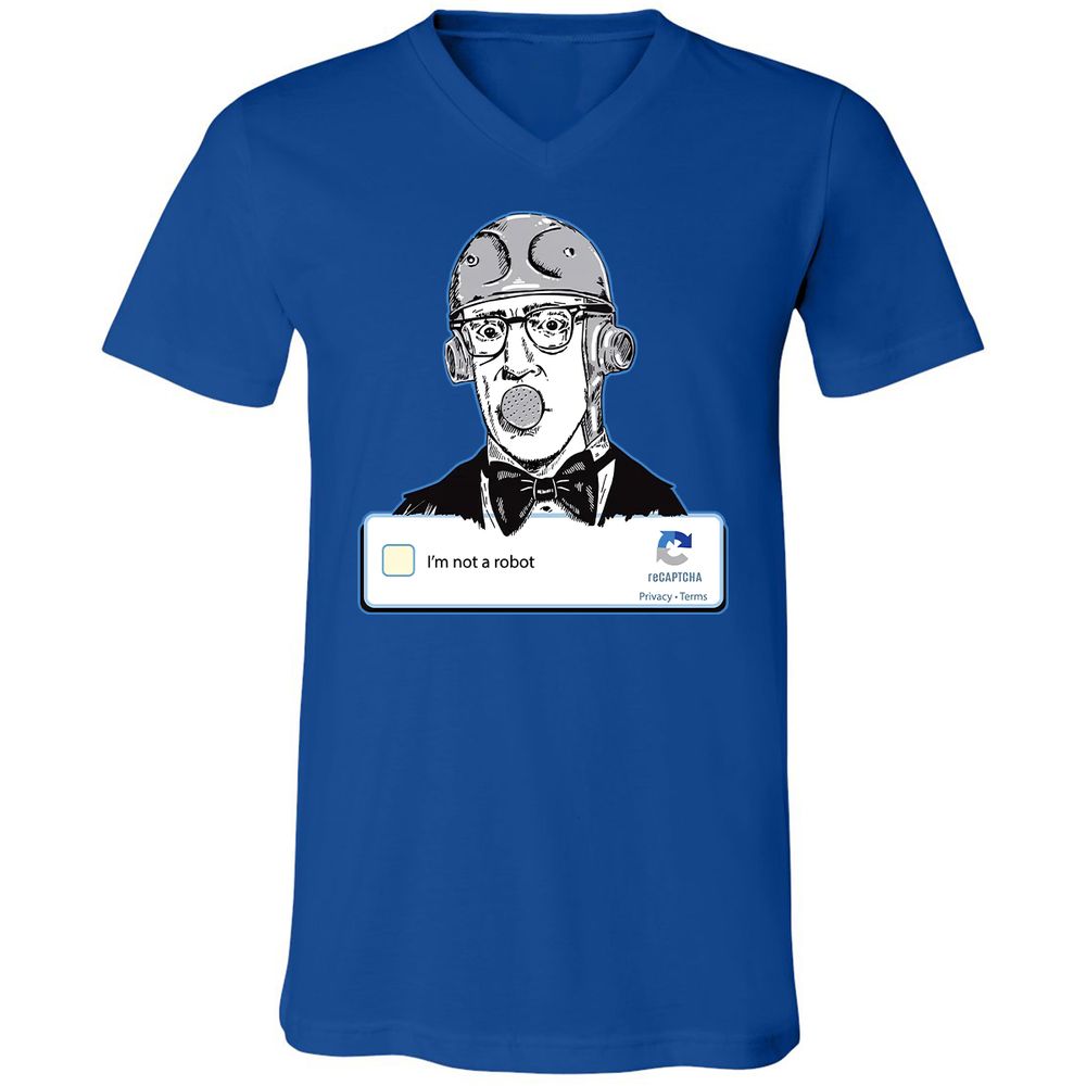 Unisex V-Neck T-Shirt - K7XXTE79 - True Royal - 4