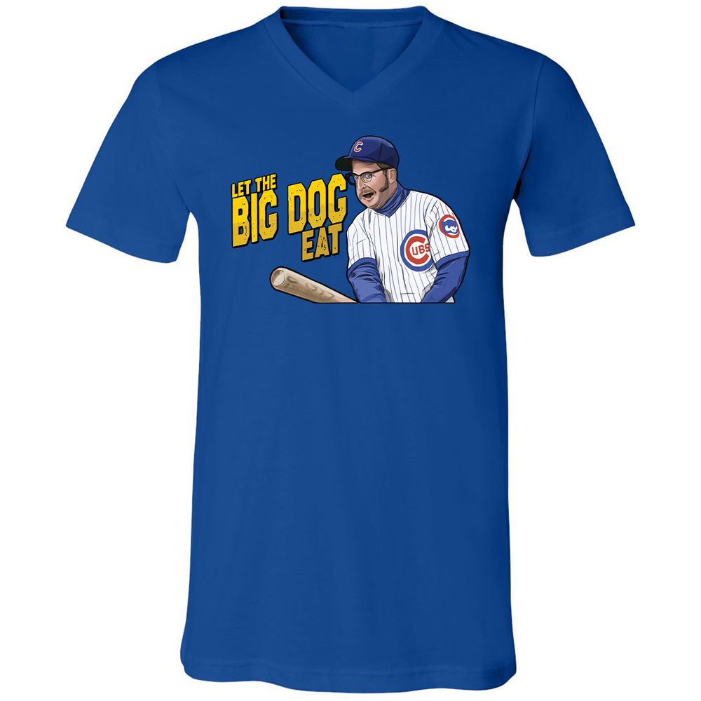Unisex V-Neck T-Shirt - 5PT5JKR5 - True Royal - 4