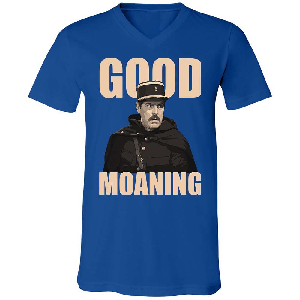 Unisex V-Neck T-Shirt - Z65XFBJF - True Royal - 4