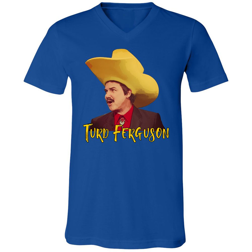 Unisex V-Neck T-Shirt - DA54814C - True Royal - 4