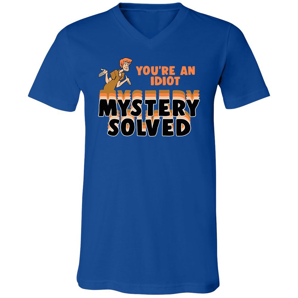 Unisex V-Neck T-Shirt - 73KPPJHN - True Royal - 4