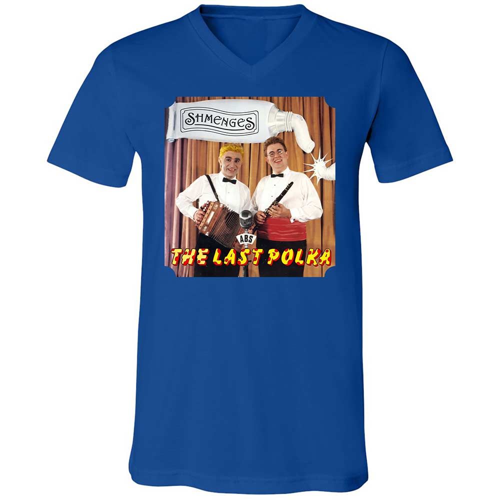 Unisex V-Neck T-Shirt - 4AV3ANL2 - True Royal - 4