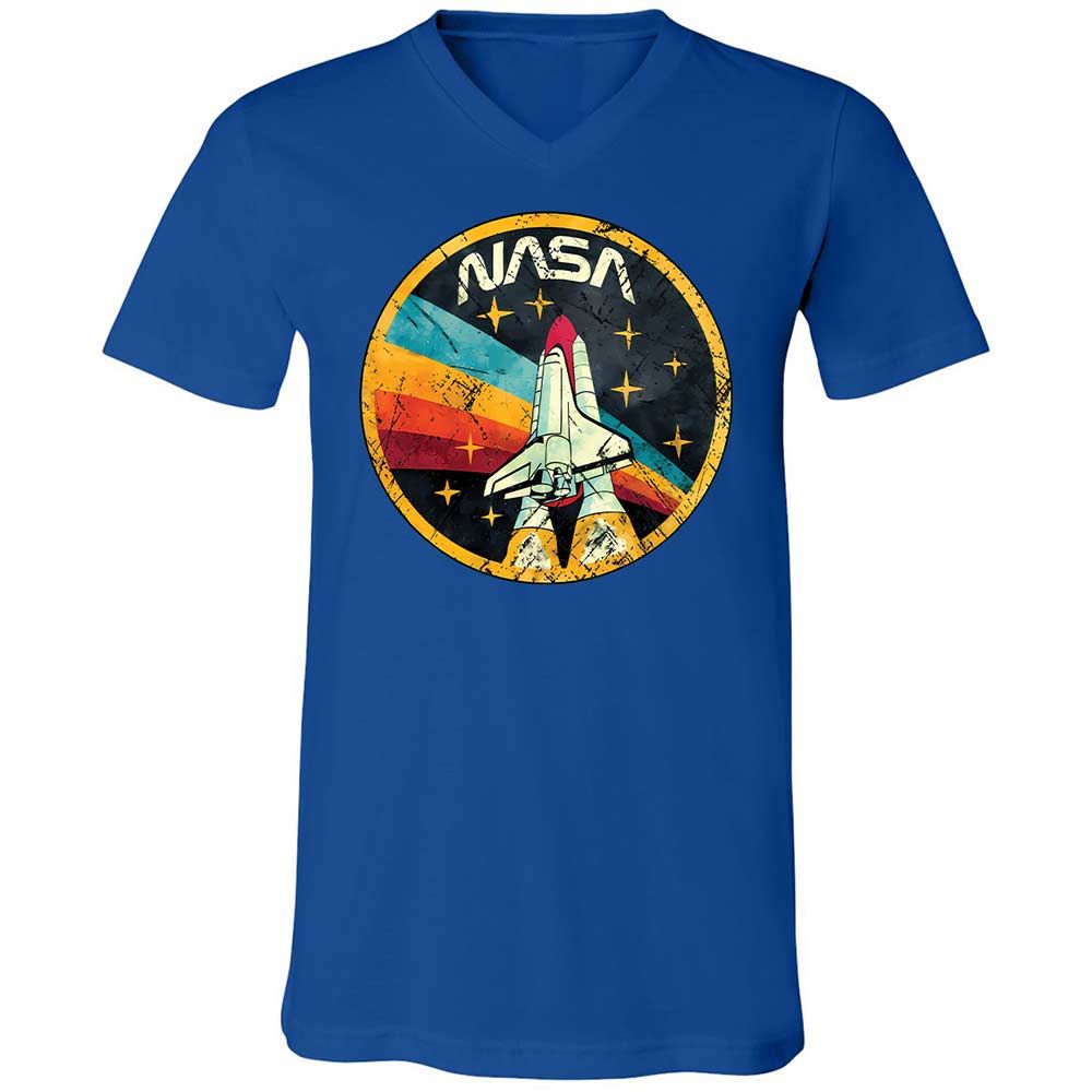 USA Space Agency Vintage Colors - True Royal - 4