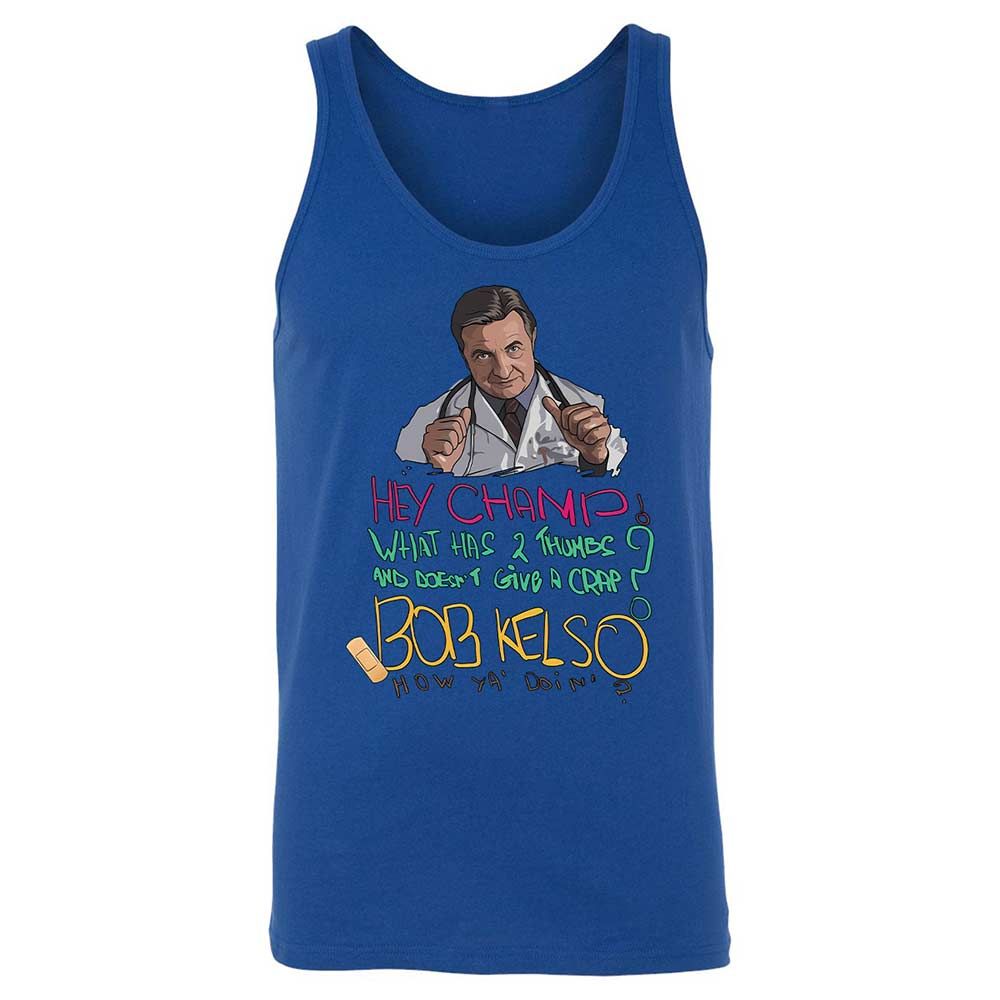 Unisex Jersey Tank - LJFCWQCH - True Royal - 4