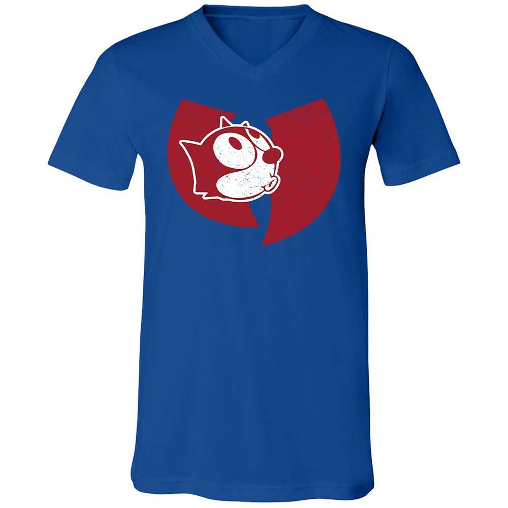 Unisex V-Neck T-Shirt - 3BATV7EP - True Royal - 4