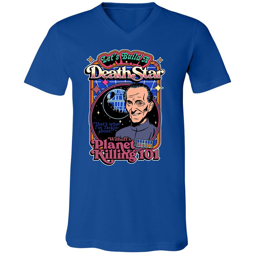 Unisex V-Neck T-Shirt - J1694VJK - True Royal - 4