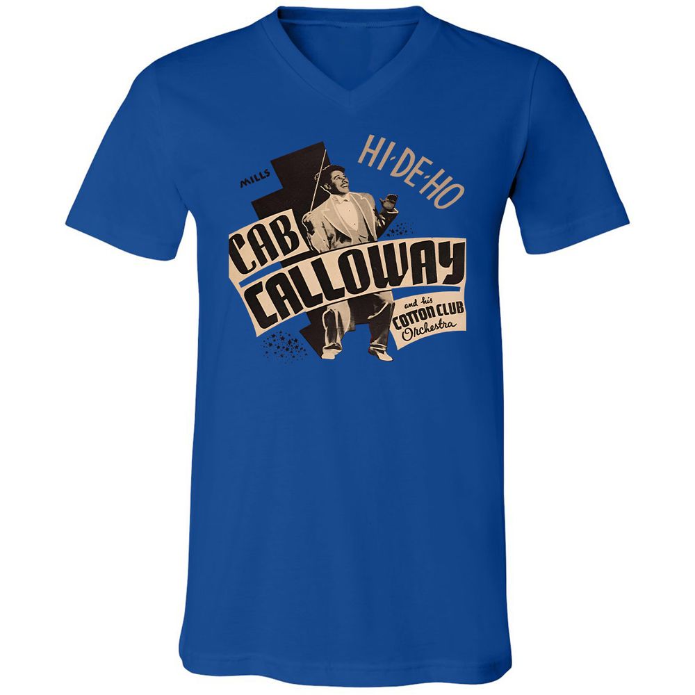 Unisex V-Neck T-Shirt - Z2LN933K - True Royal - 4