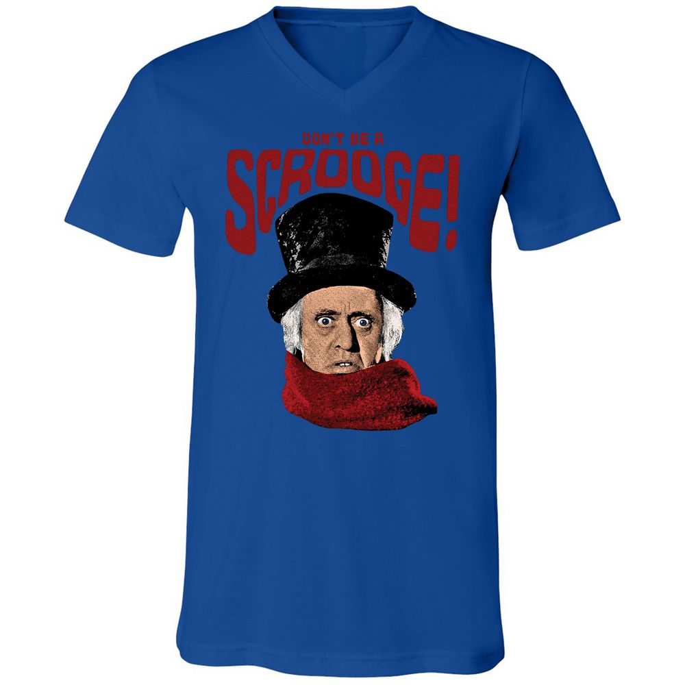 Unisex V-Neck T-Shirt - ZGYCX9JE - True Royal - 4