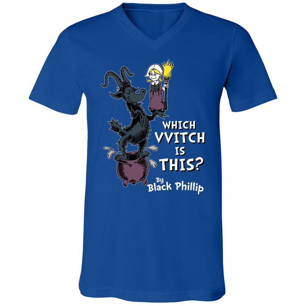 Unisex V-Neck T-Shirt - SBCW72VC - True Royal - 4