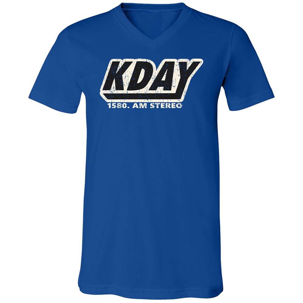 Unisex V-Neck T-Shirt - UAZ3KZF6 - True Royal - 4