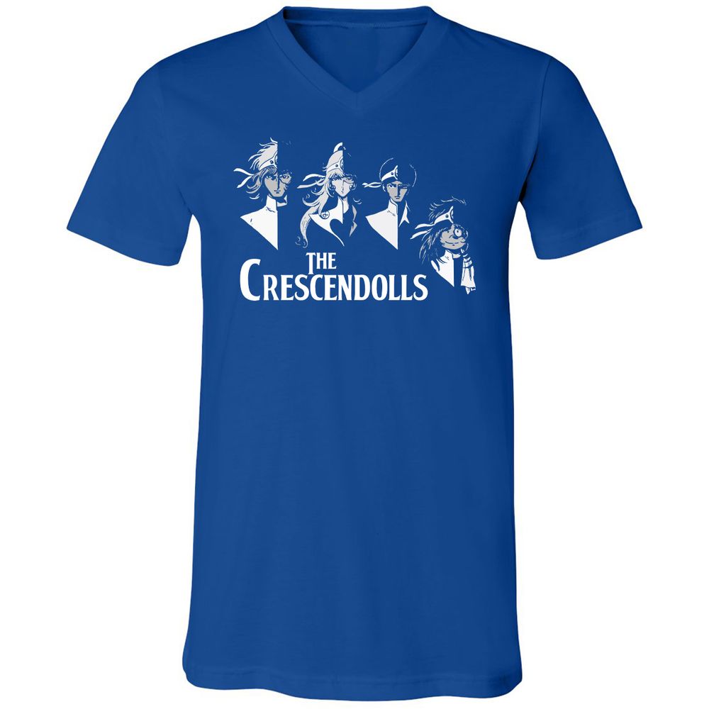 Unisex V-Neck T-Shirt - RJ53Z19D - True Royal - 4