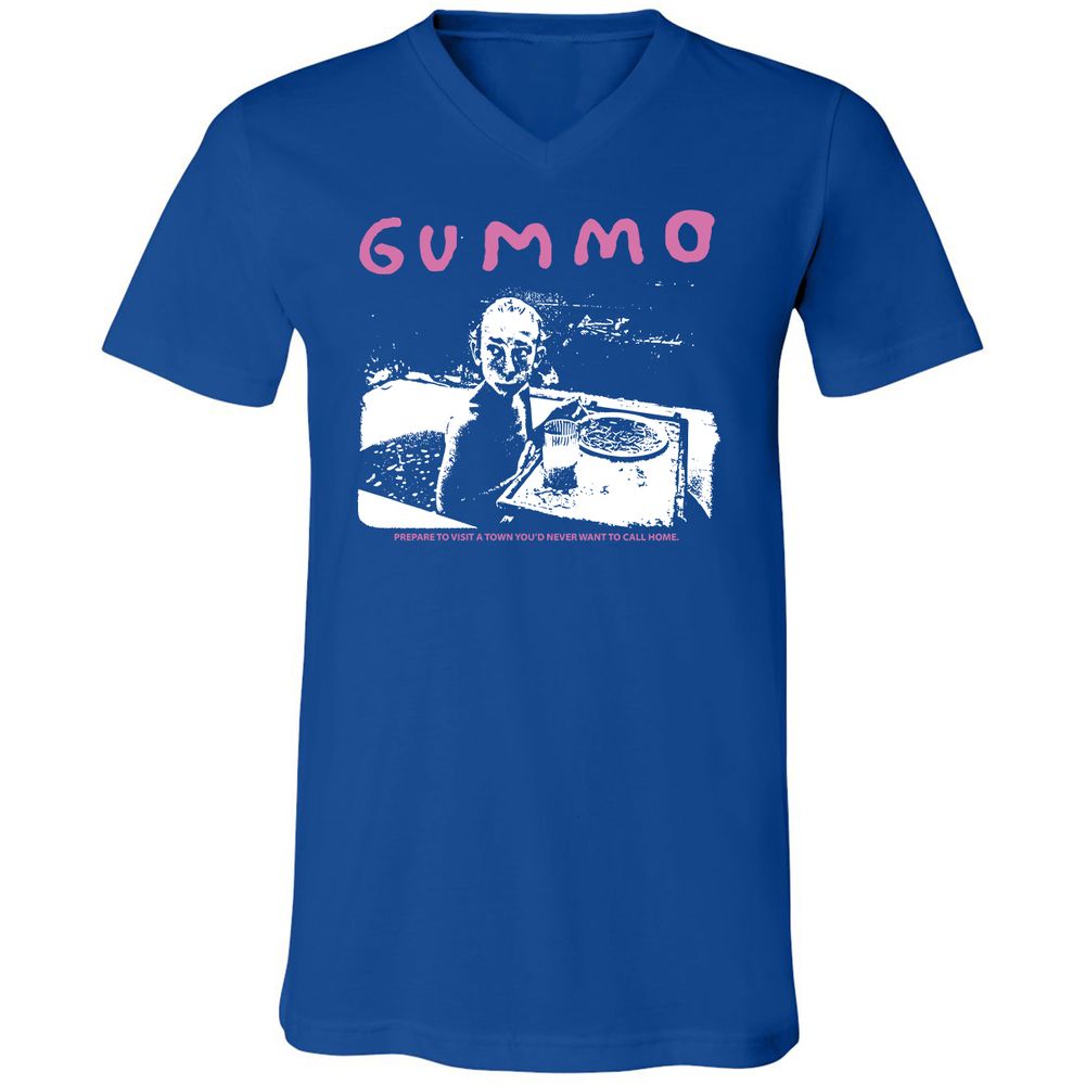 Unisex V-Neck T-Shirt - UHK3VGND - True Royal - 4