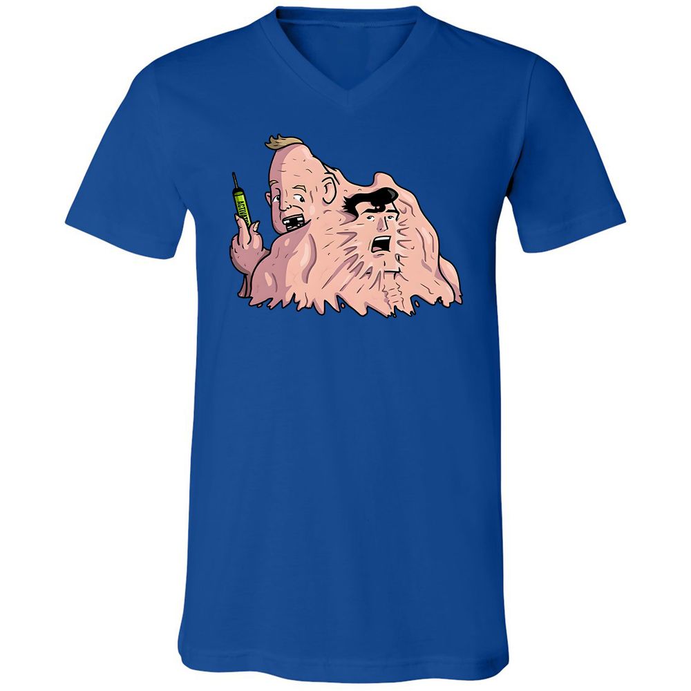 Unisex V-Neck T-Shirt - BWT93PJJ - True Royal - 4