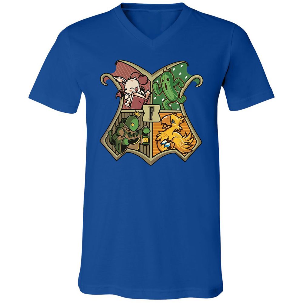 Unisex V-Neck T-Shirt - VK3RTT98 - True Royal - 4