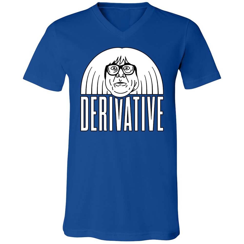 Unisex V-Neck T-Shirt - NCKZ2BPV - True Royal - 4