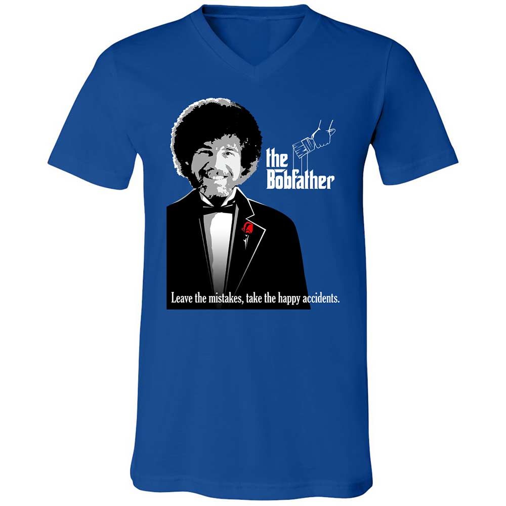 Unisex V-Neck T-Shirt - 7K6NTHNK - True Royal - 4