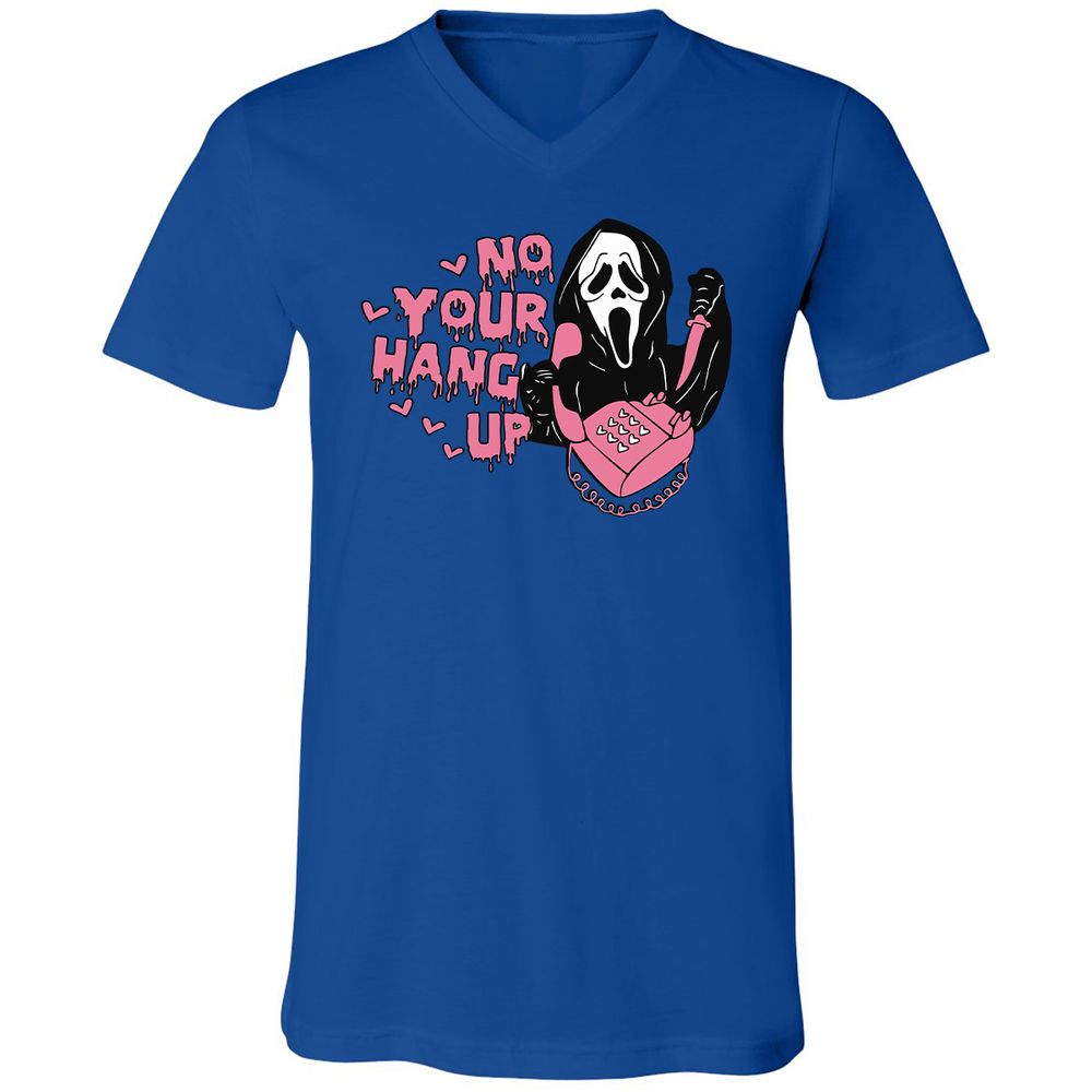 Unisex V-Neck T-Shirt - J9M7CK15 - True Royal - 4