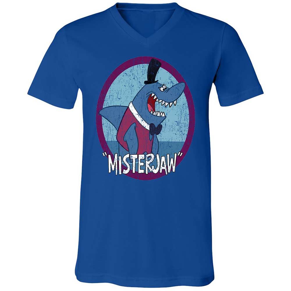 Unisex V-Neck T-Shirt - VVUW8M8W - True Royal - 4