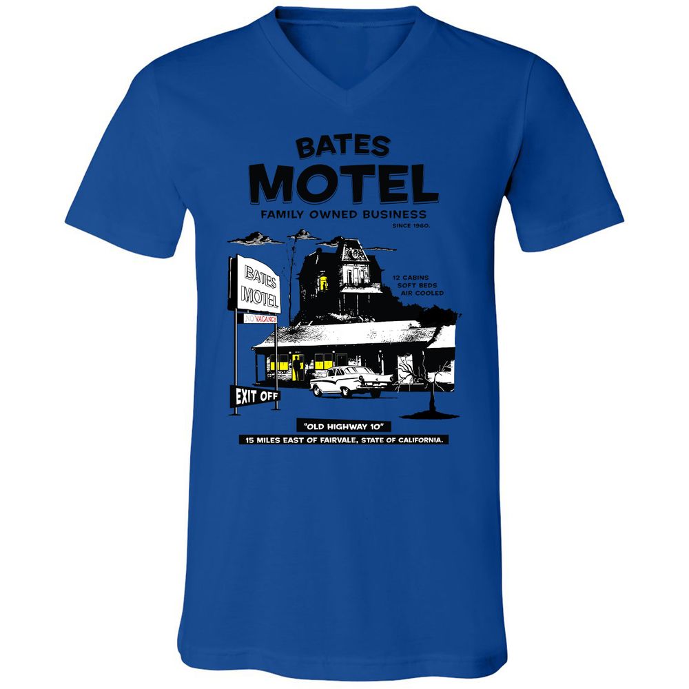 Unisex V-Neck T-Shirt - 4SB3V3FD - True Royal - 4