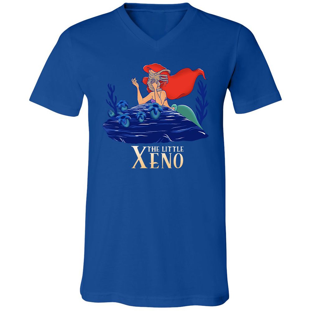 Unisex V-Neck T-Shirt - TLYVZNB7 - True Royal - 4