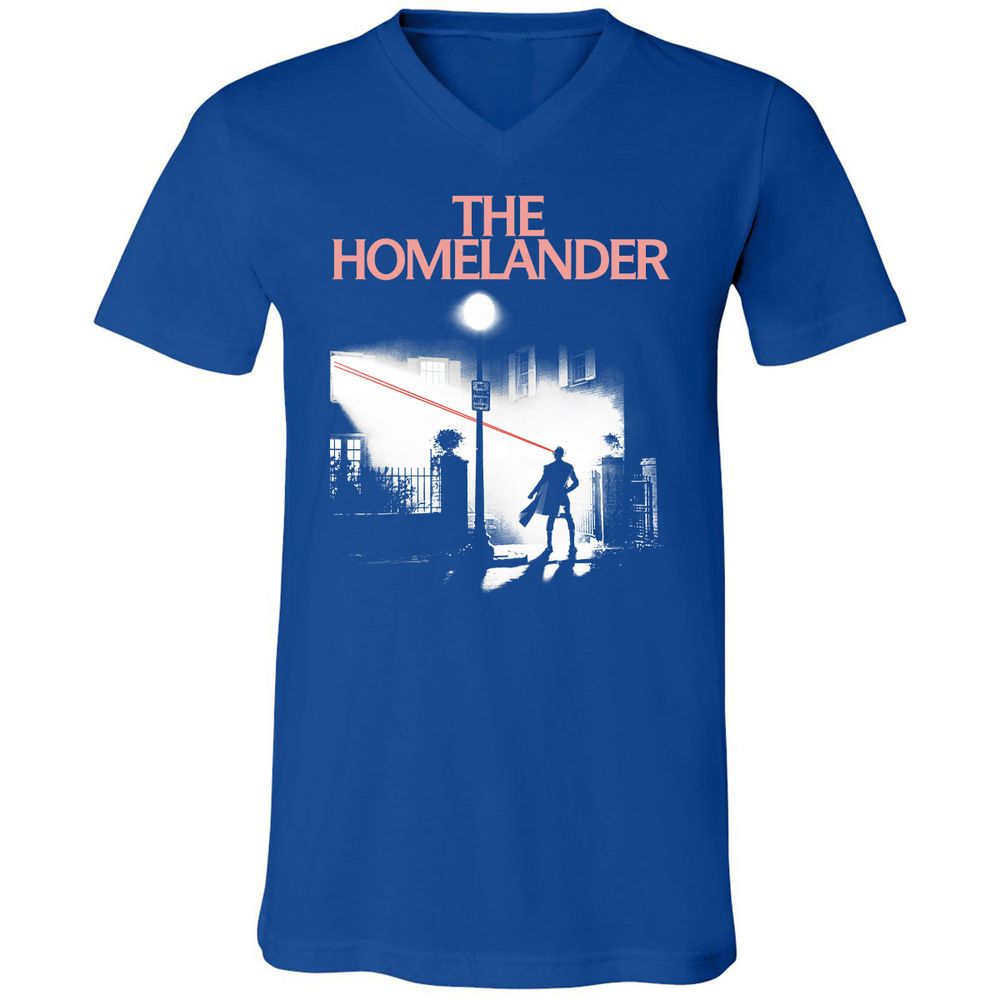 Unisex V-Neck T-Shirt - DDU3LFH3 - True Royal - 4