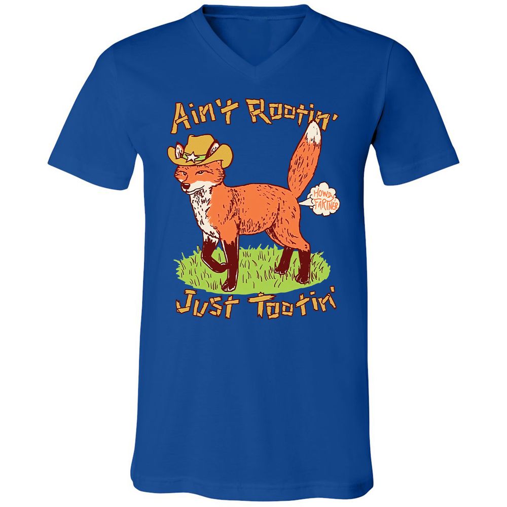 Unisex V-Neck T-Shirt - 1CP2V2A5 - True Royal - 4