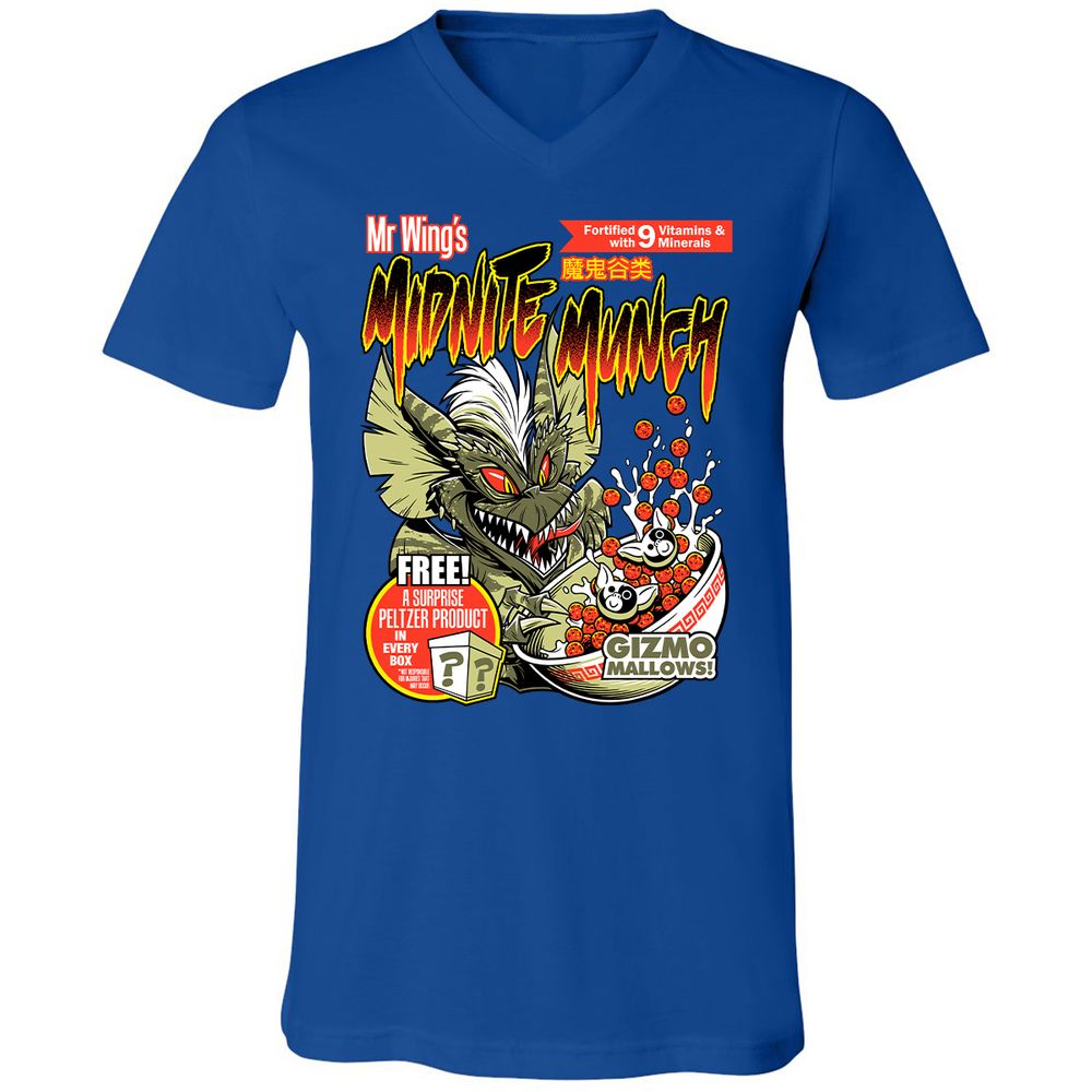 Unisex V-Neck T-Shirt - 8HDSG3DU - True Royal - 4