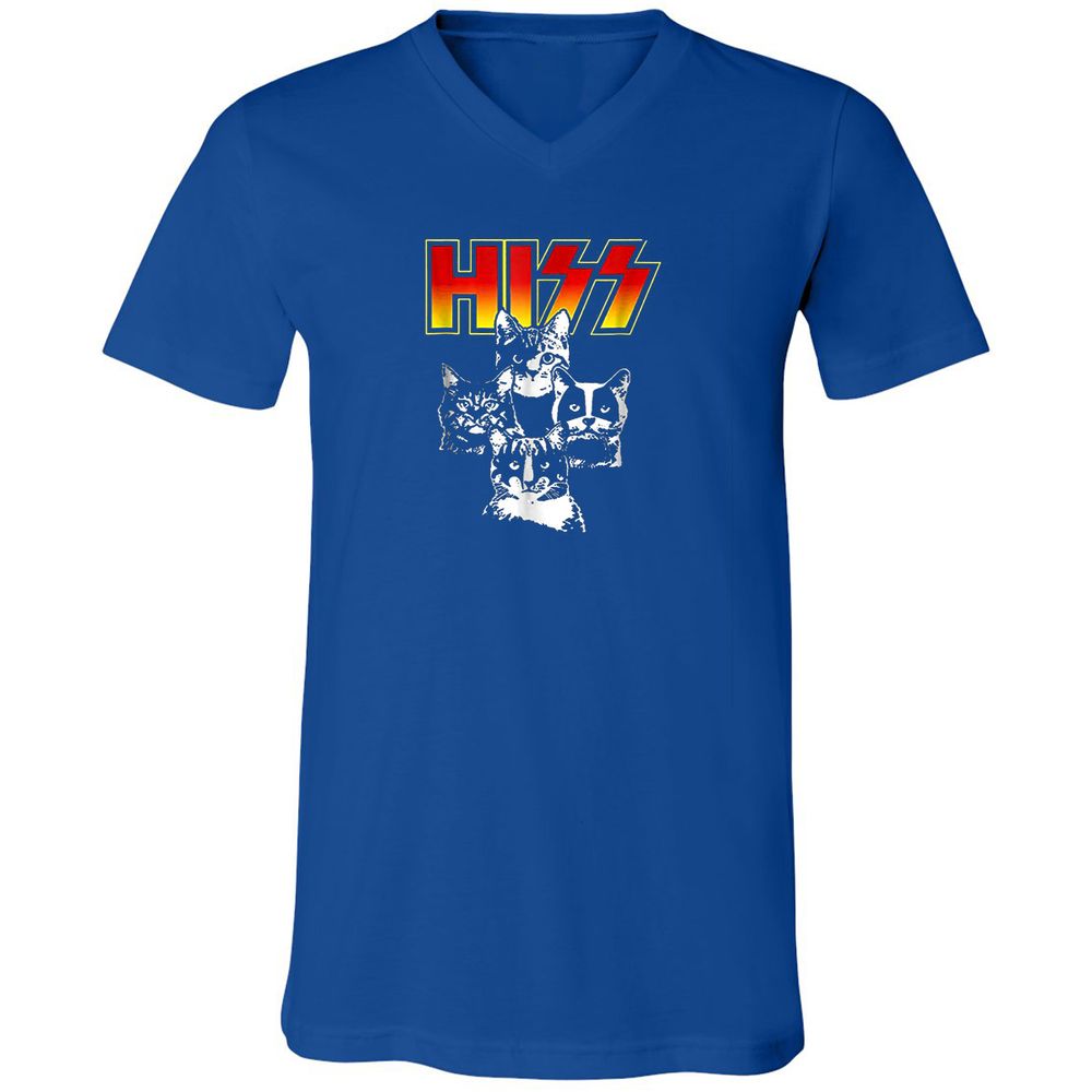 Unisex V-Neck T-Shirt - CGVMBM3W - True Royal - 4