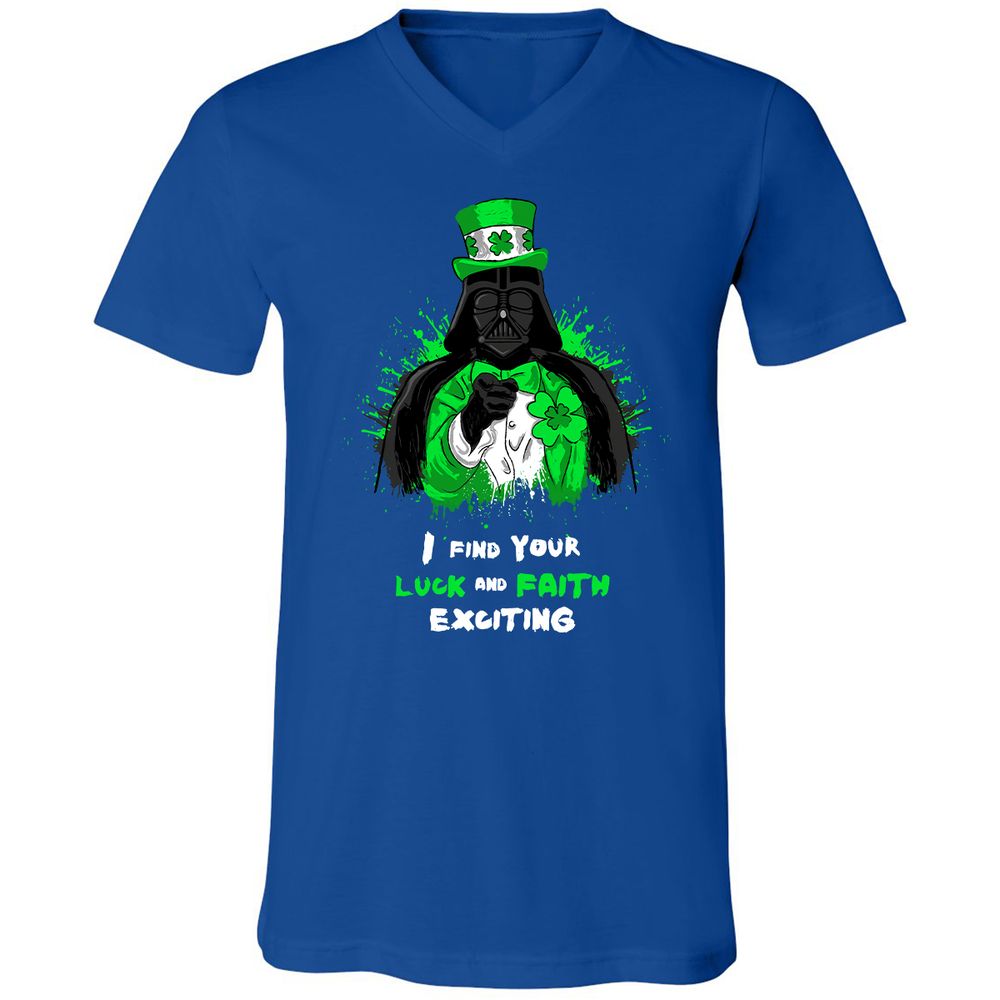 Unisex V-Neck T-Shirt - AVUAW3U3 - True Royal - 4