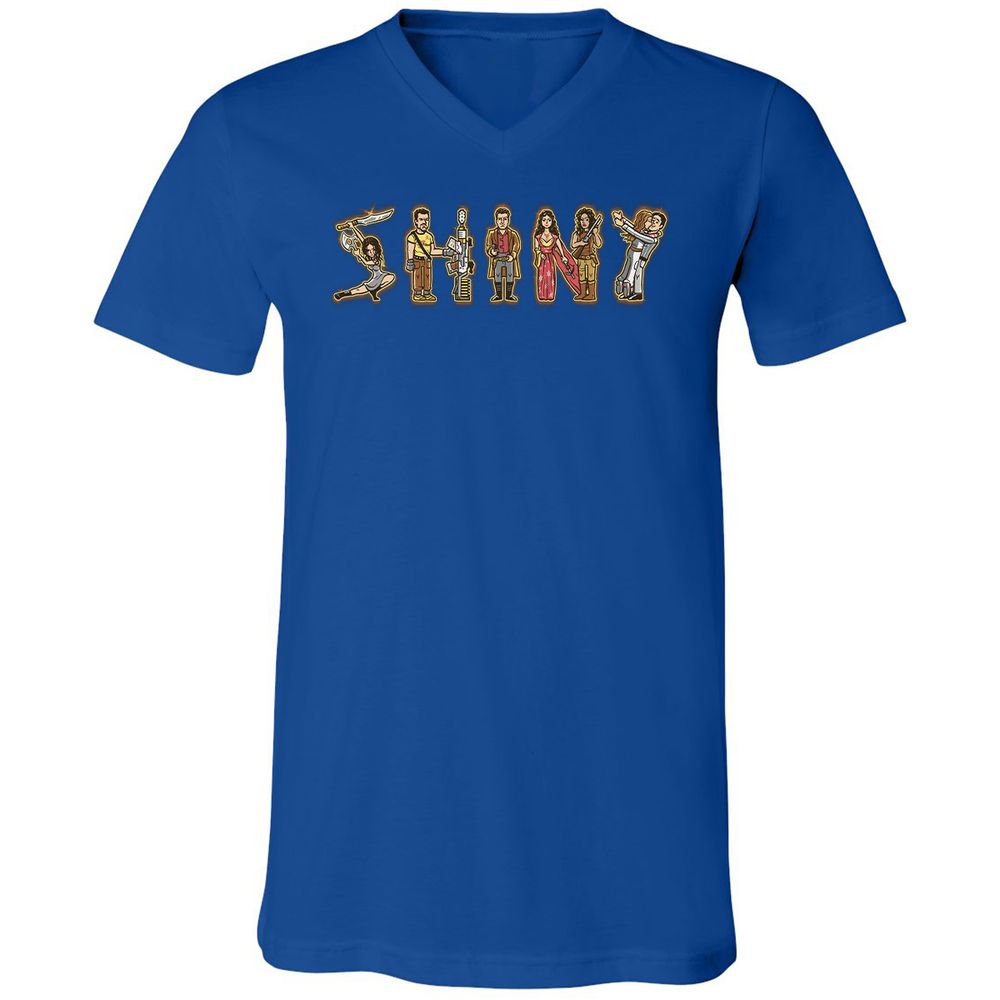 Unisex V-Neck T-Shirt - JM98U8KT - True Royal - 4