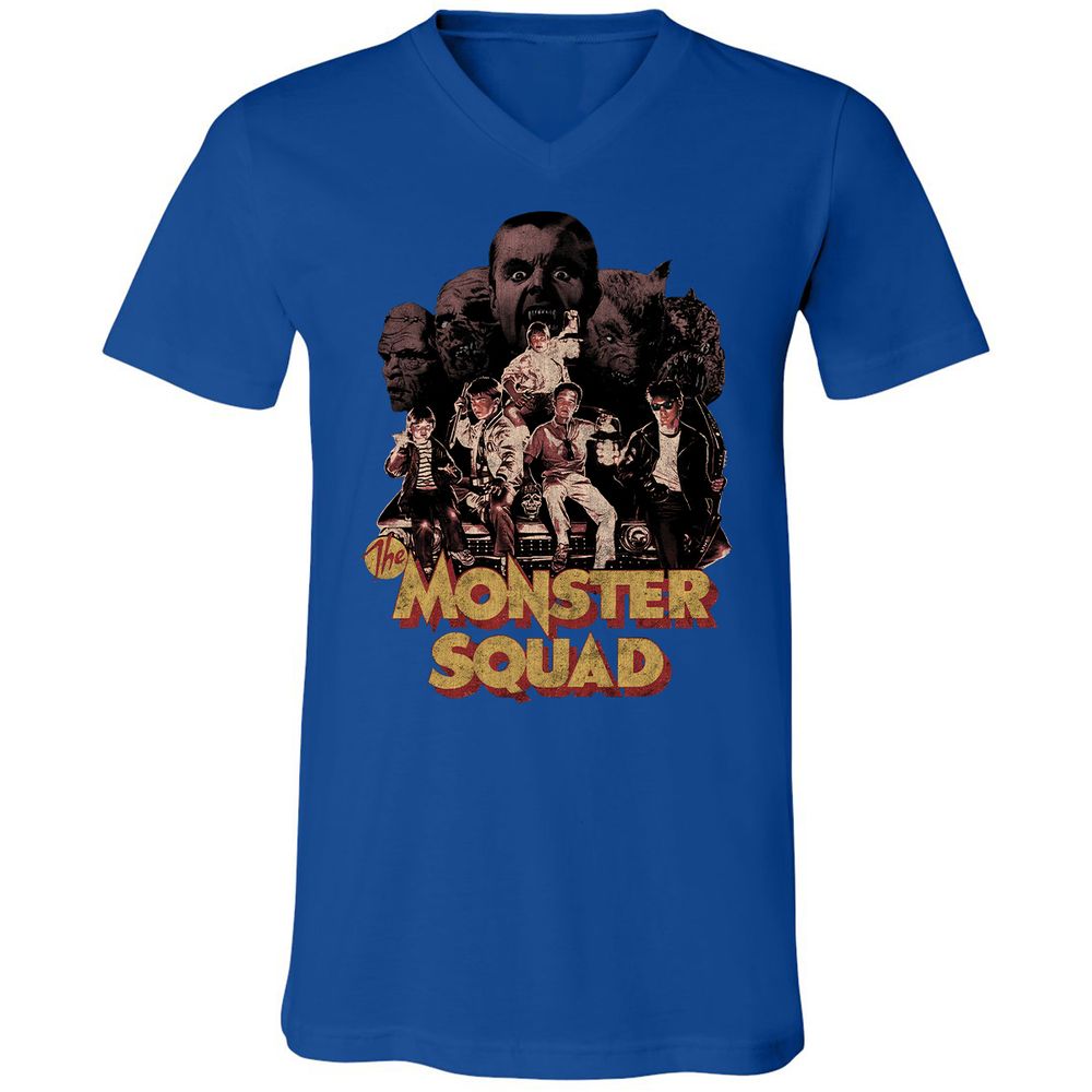 Unisex V-Neck T-Shirt - 6QHQQ4K8 - True Royal - 4