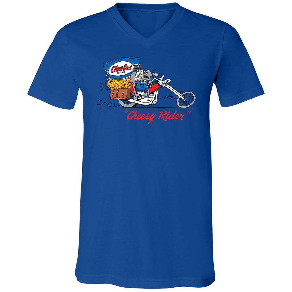 Unisex V-Neck T-Shirt - DQSQHPXT - True Royal - 4