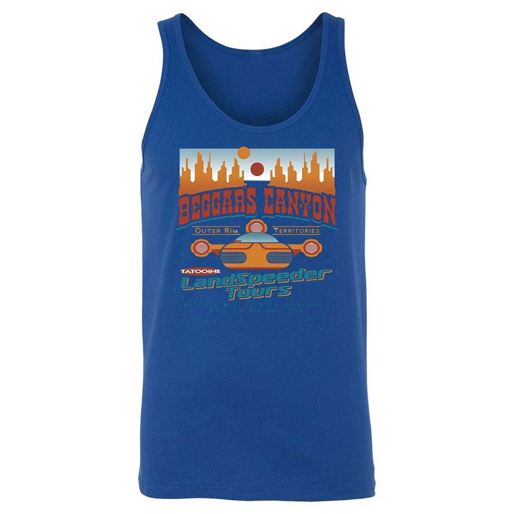 Unisex Jersey Tank - 27K2XEDR - True Royal - 4