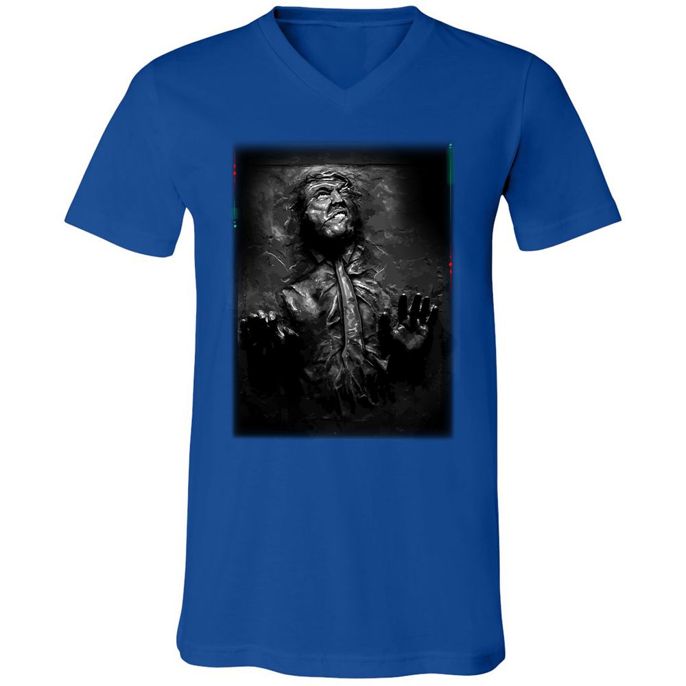 Unisex V-Neck T-Shirt - 2WBVV9WD - True Royal - 4
