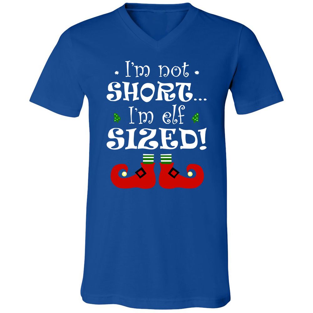 Unisex V-Neck T-Shirt - 285YPQSE - True Royal - 4