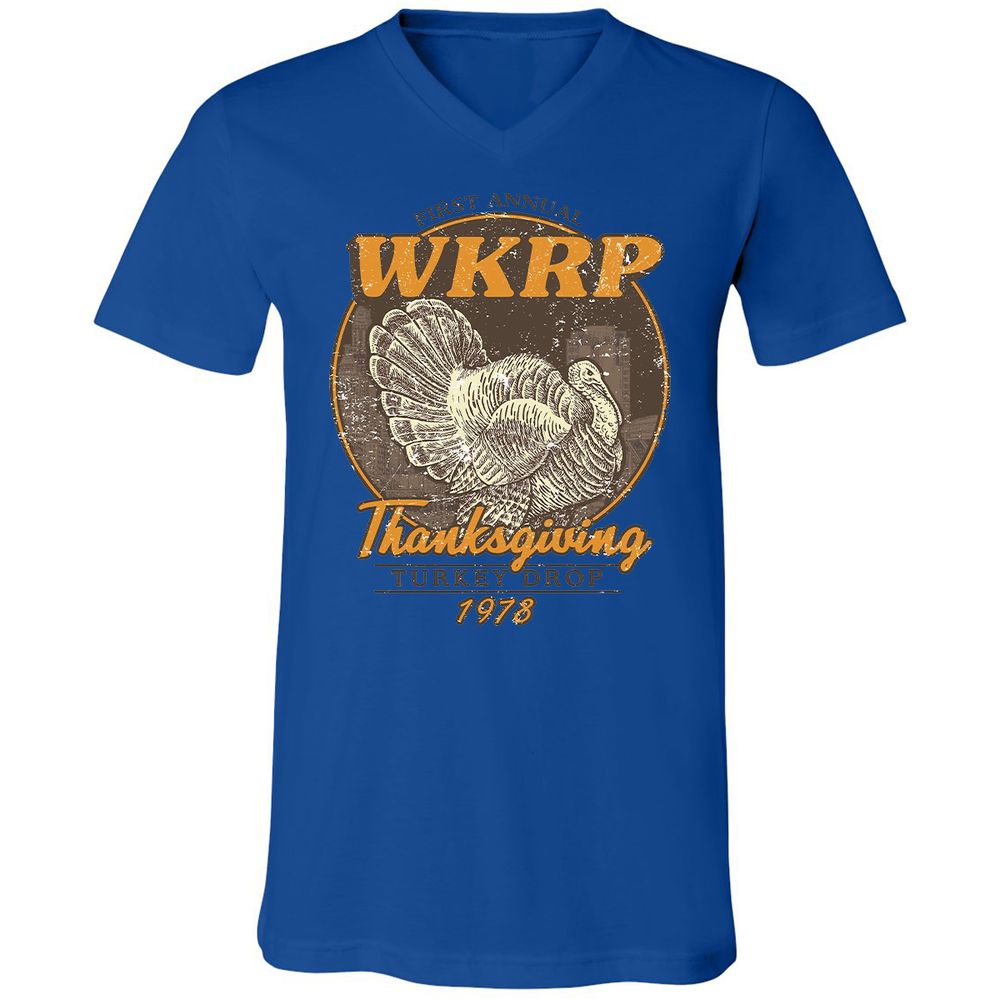 WKRP Turkey Drop - True Royal - 4