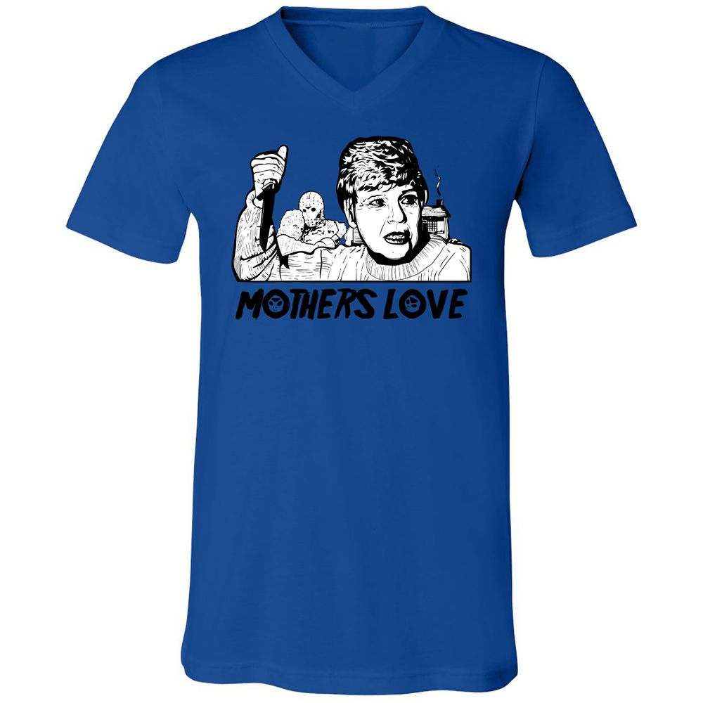 Unisex V-Neck T-Shirt - 9K87UWFA - True Royal - 4