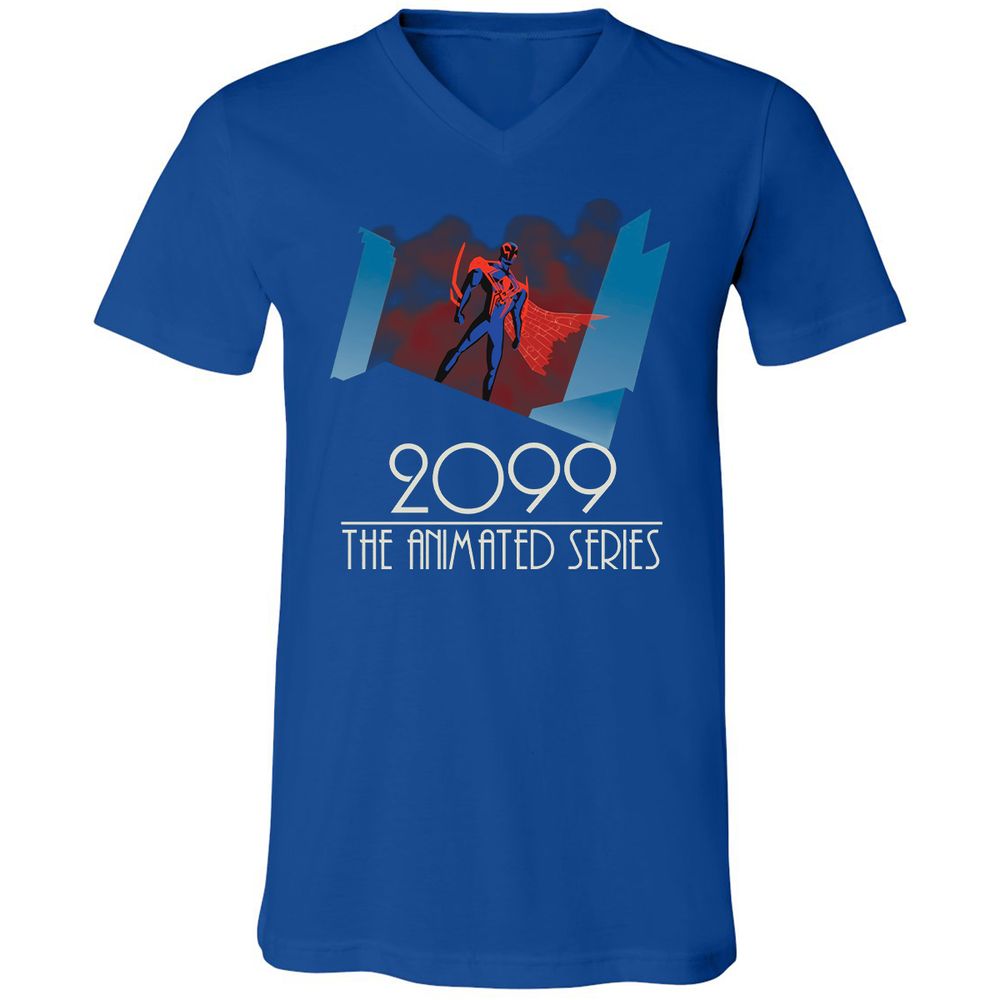 Unisex V-Neck T-Shirt - 3GB3EGX8 - True Royal - 4