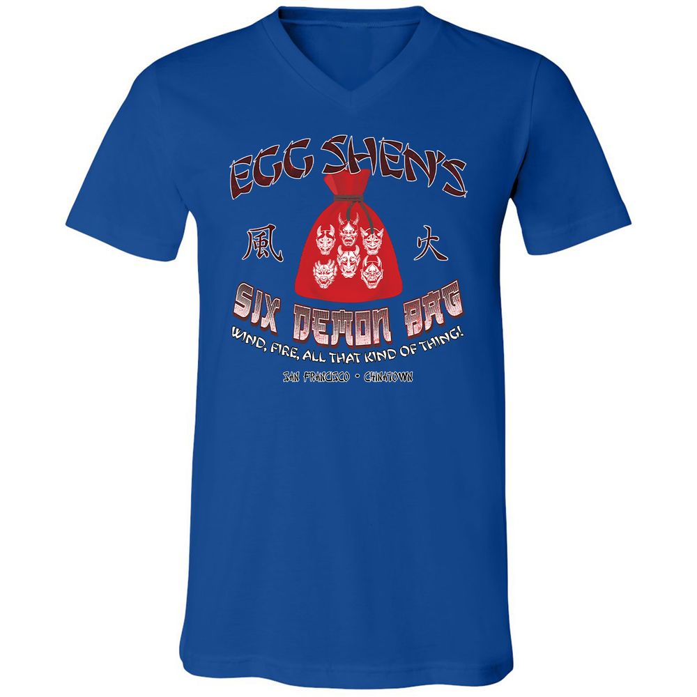 Unisex V-Neck T-Shirt - MVP3UF81 - True Royal - 4