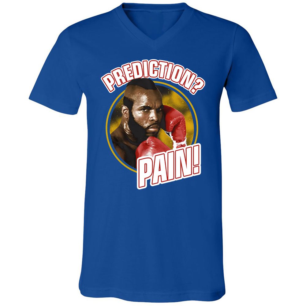 Unisex V-Neck T-Shirt - CCSXLU9P - True Royal - 4
