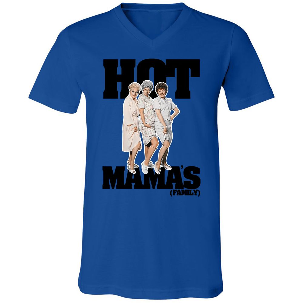 Unisex V-Neck T-Shirt - P75DFFQ7 - True Royal - 4