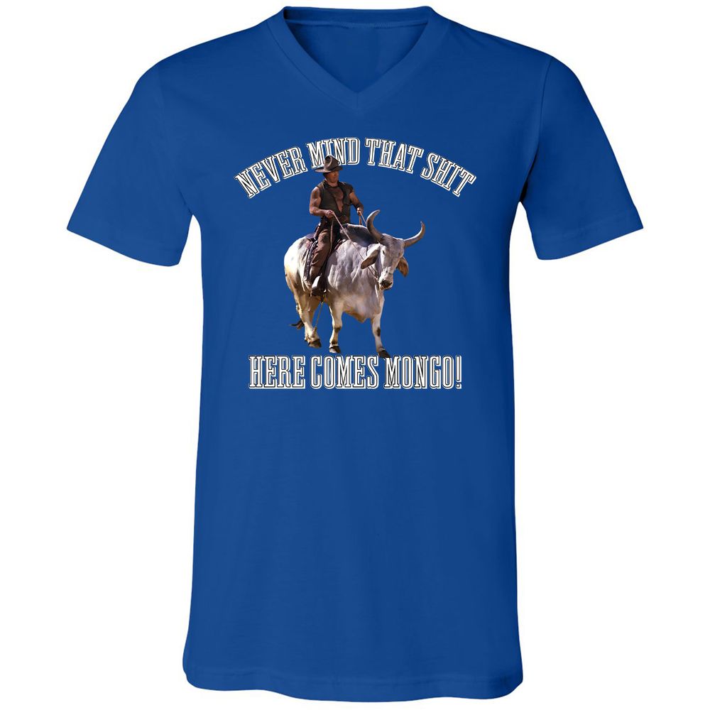 Unisex V-Neck T-Shirt - MV1V3Q4A - True Royal - 4