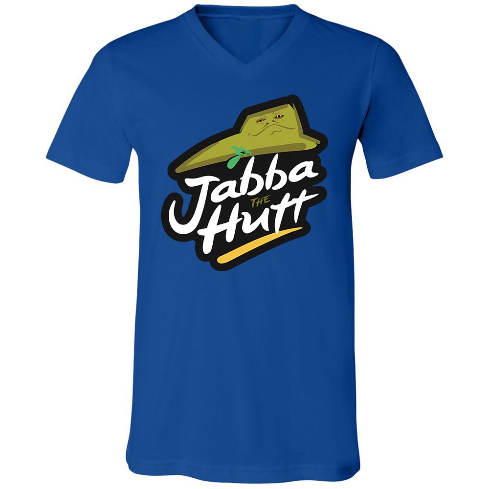 Unisex V-Neck T-Shirt - D4MF764W - True Royal - 4