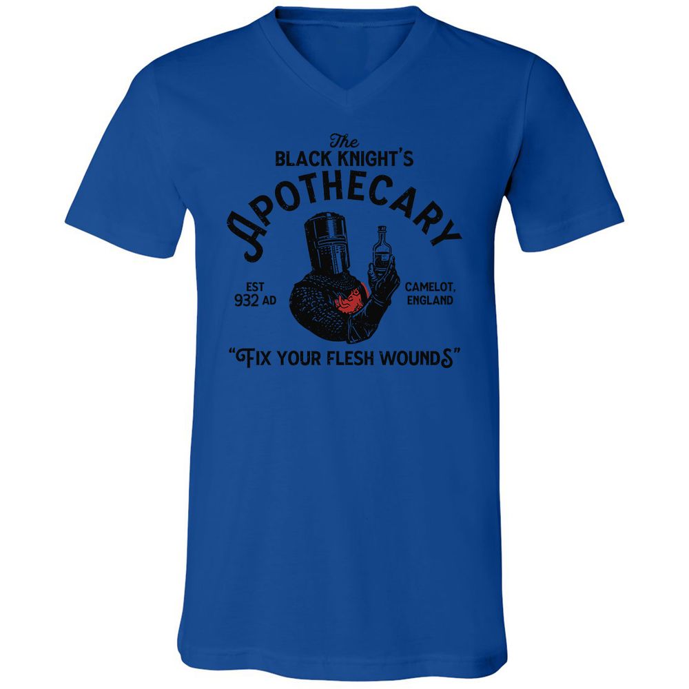 Unisex V-Neck T-Shirt - 2WSUWKB1 - True Royal - 4