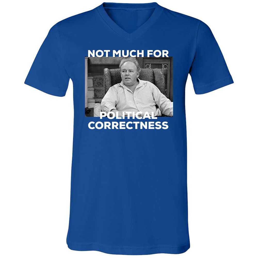Unisex V-Neck T-Shirt - Y8H831RQ - True Royal - 4
